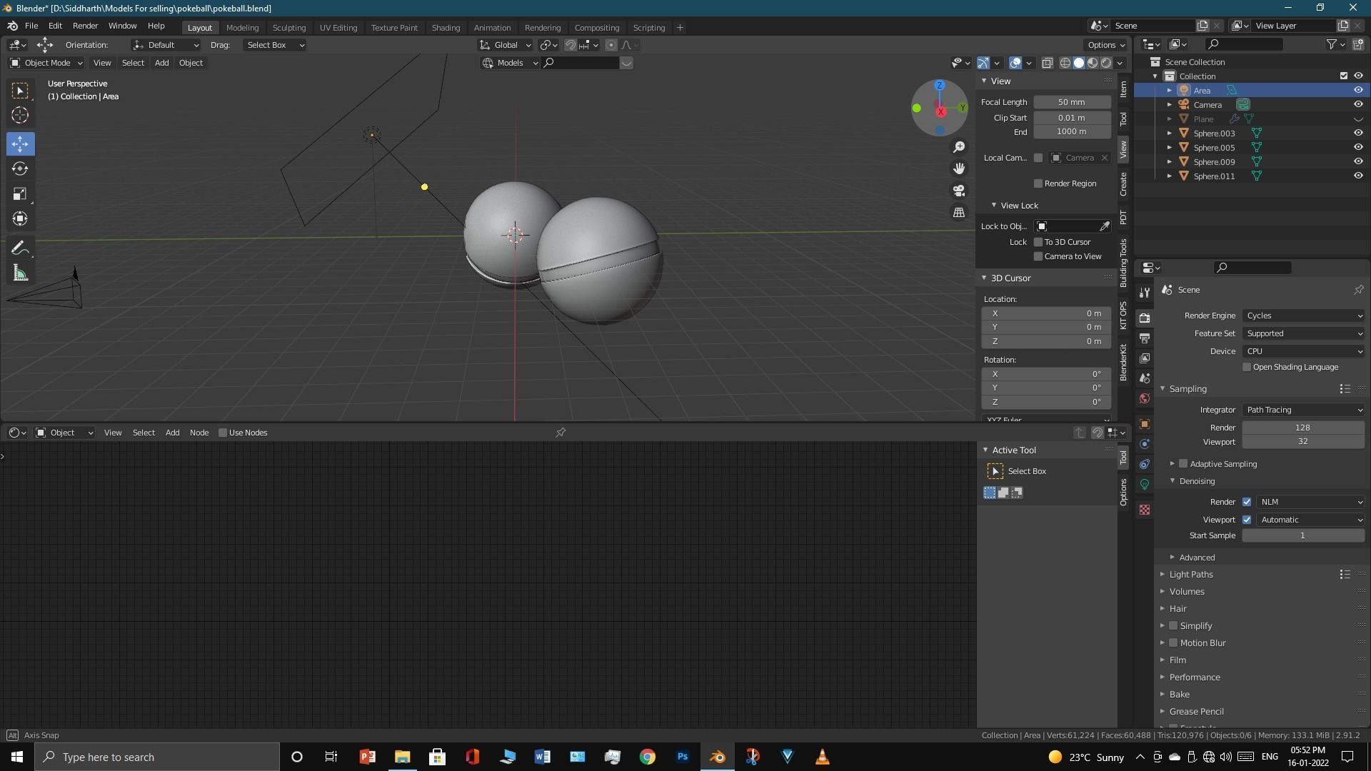 Pokeball 3D model_30