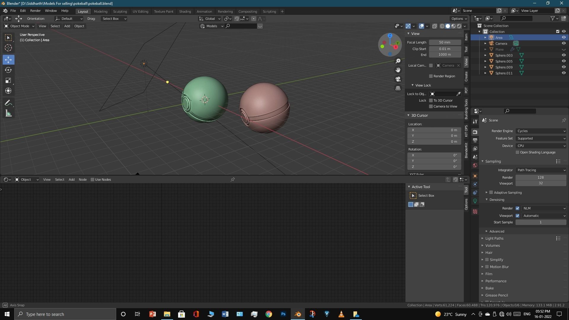 Pokeball 3D model_28