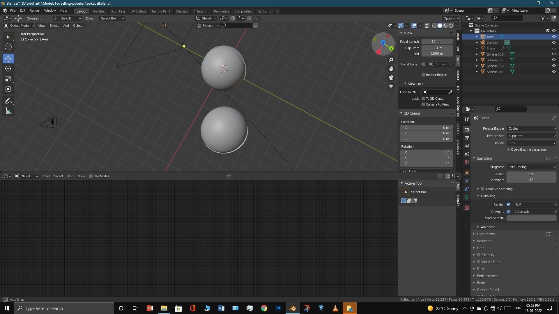 Pokeball 3D model_32
