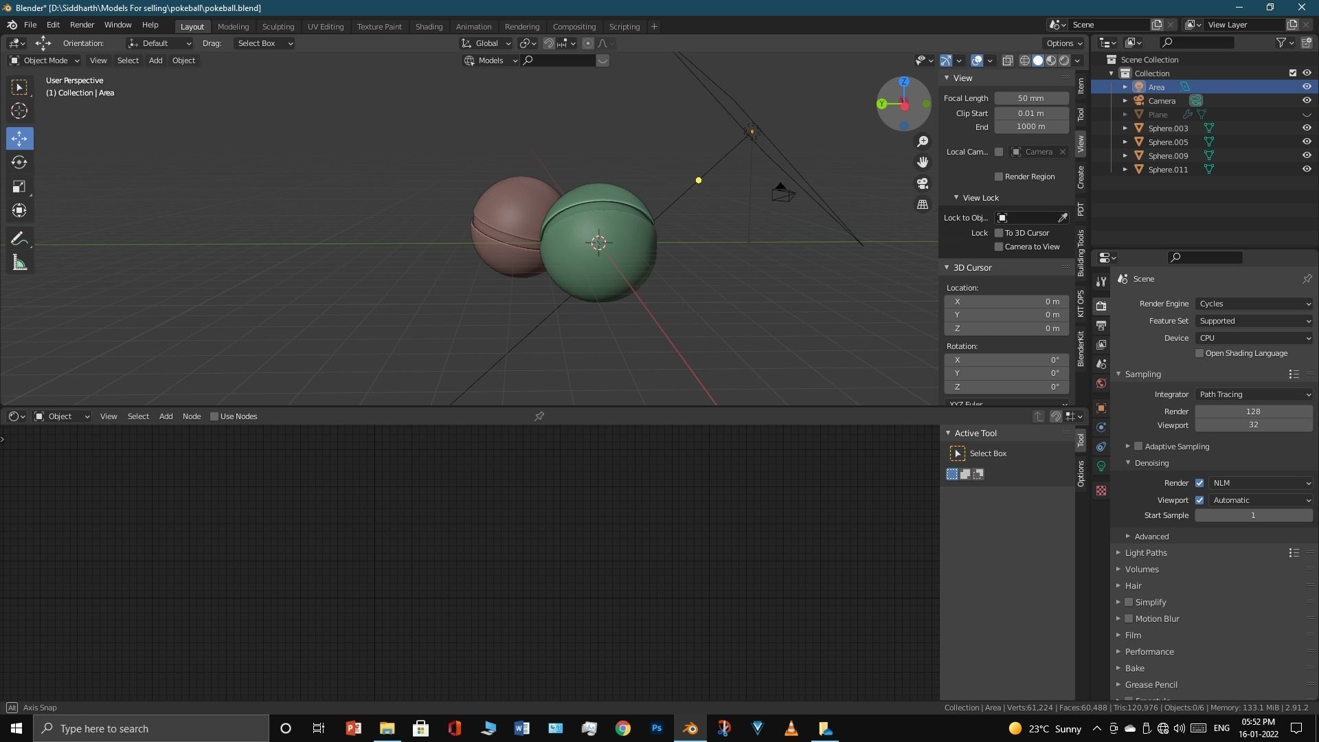 Pokeball 3D model_23