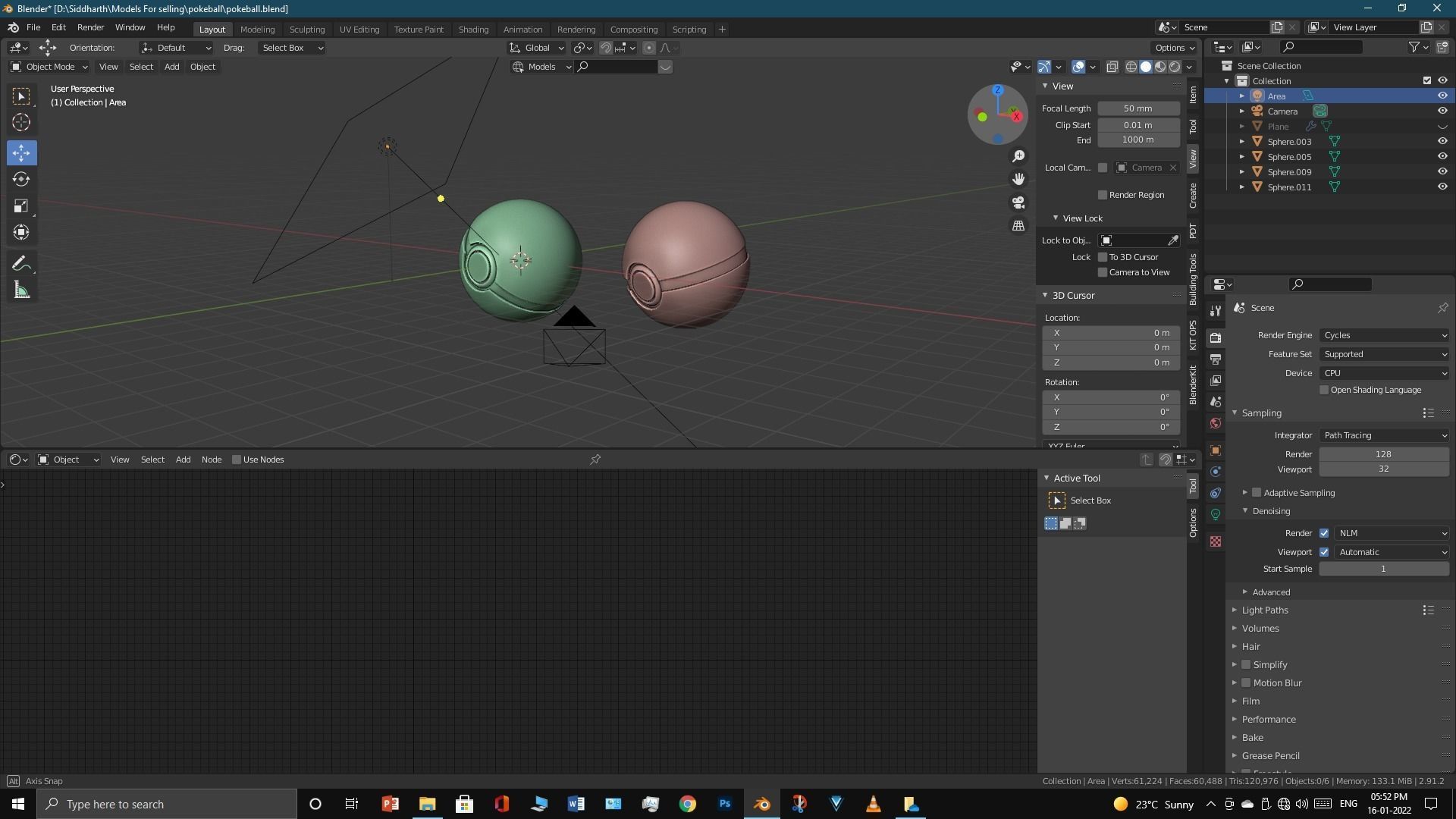 Pokeball 3D model_45