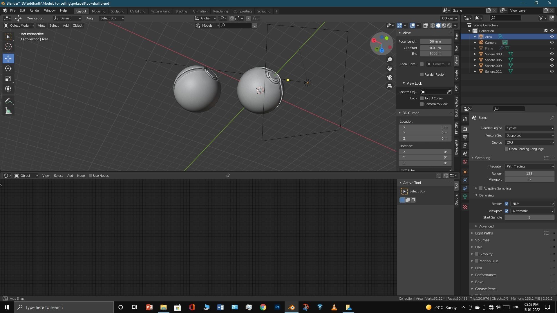 Pokeball 3D model_46