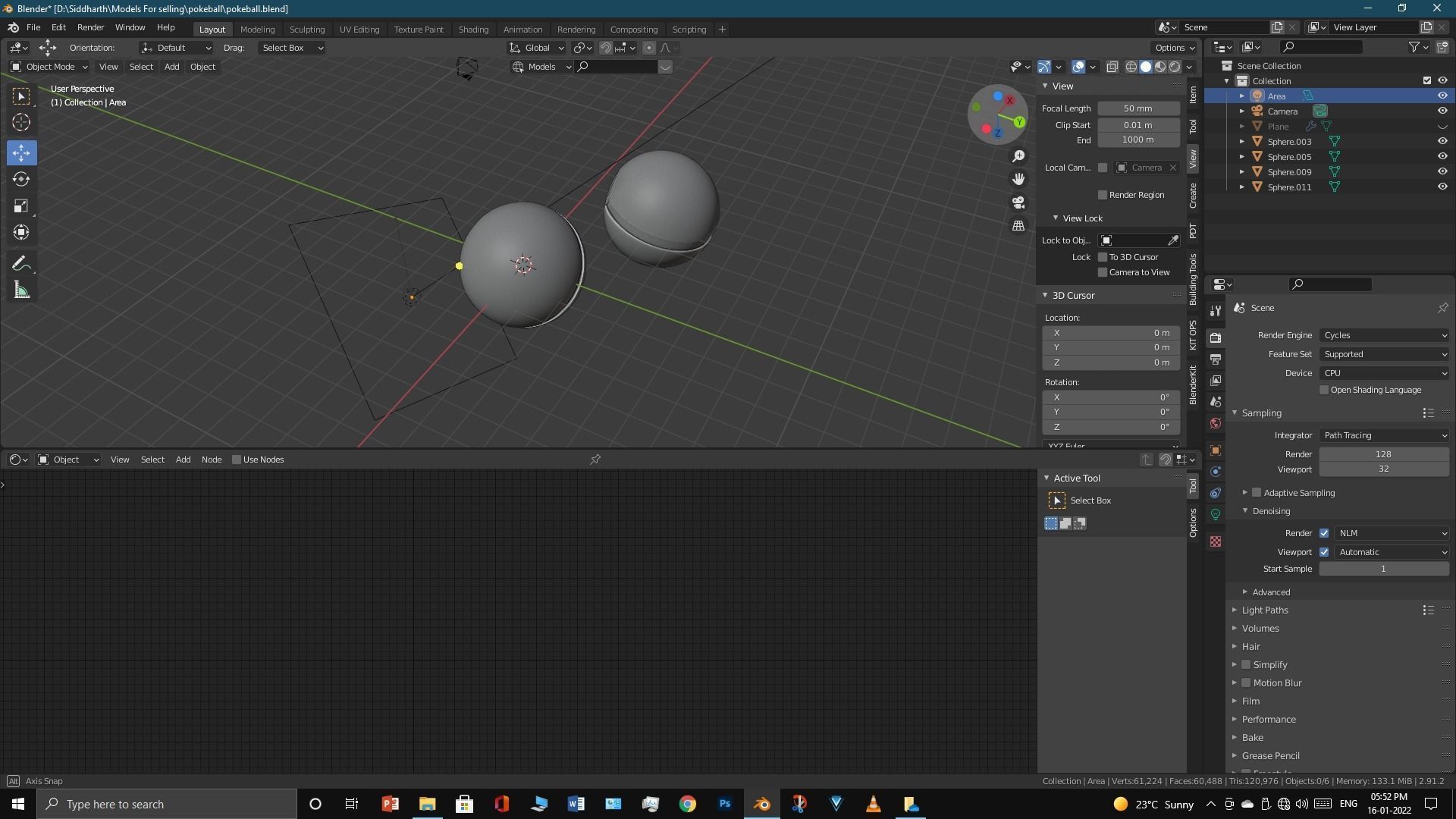 Pokeball 3D model_42