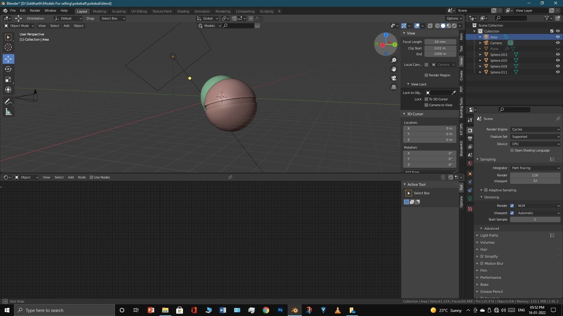 Pokeball 3D model_24