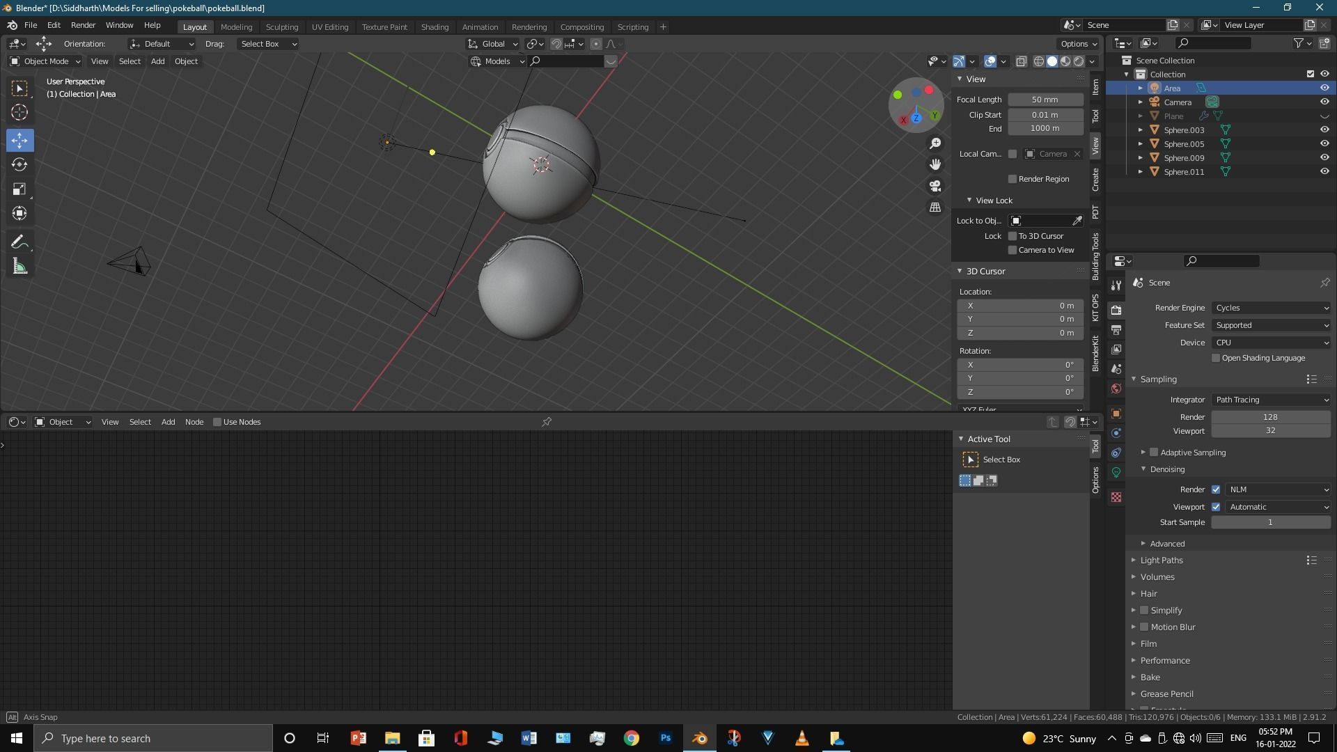 Pokeball 3D model_44
