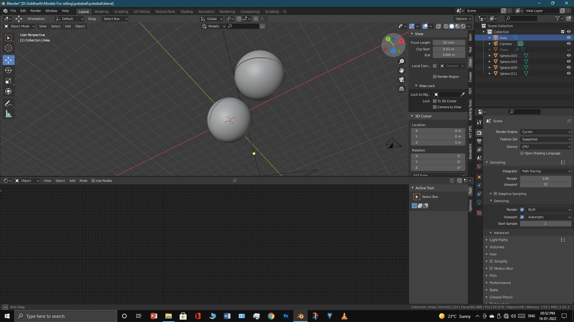 Pokeball 3D model_19