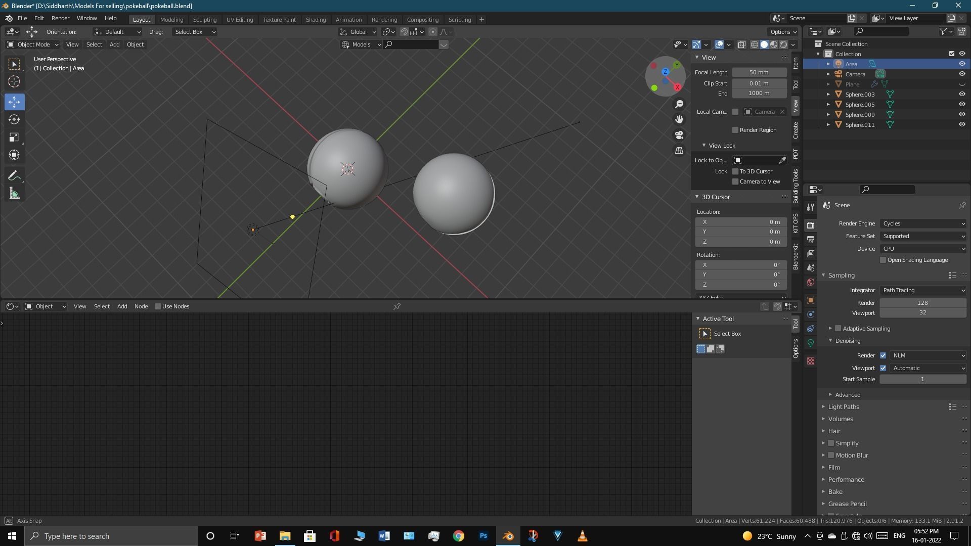 Pokeball 3D model_10