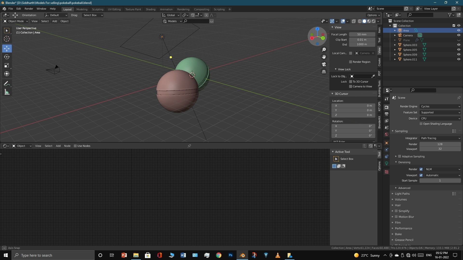 Pokeball 3D model_31