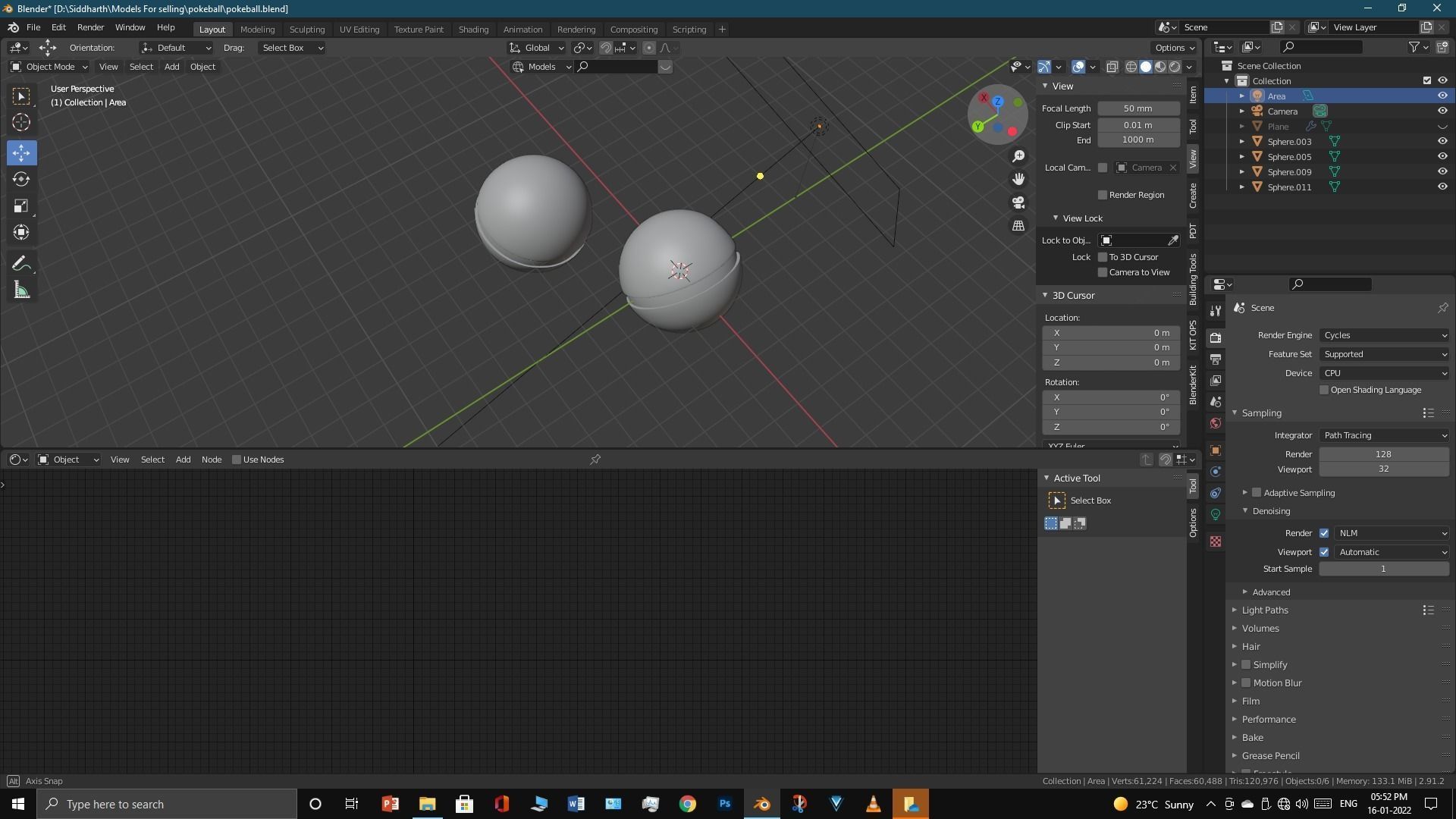 Pokeball 3D model_29