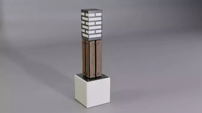 Concrete designed Lamp - Type 3A short
