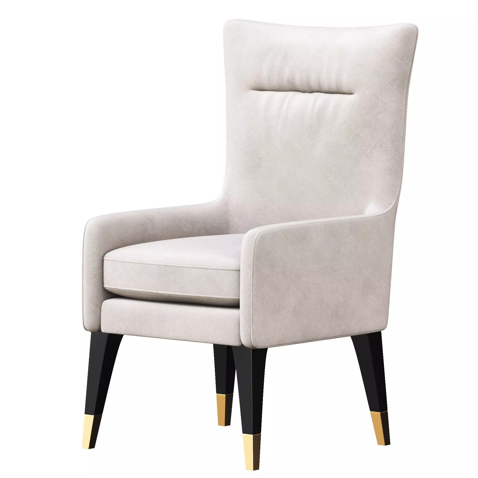 BARRETT WINGED OCCASIONAL CHAIR 3D model