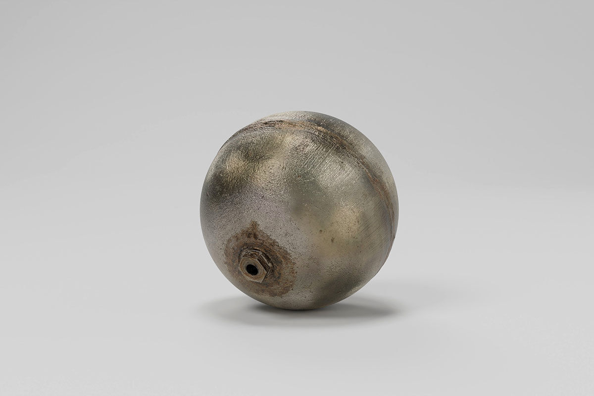 Metallic Ball Float air sphere compressor model 3D model_1