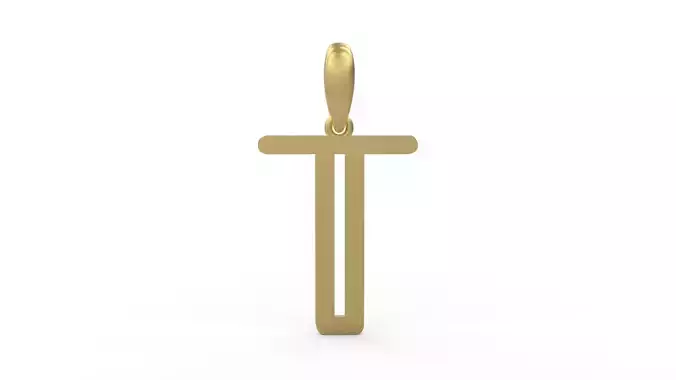 Initial Letters Pendant tuman holiday T