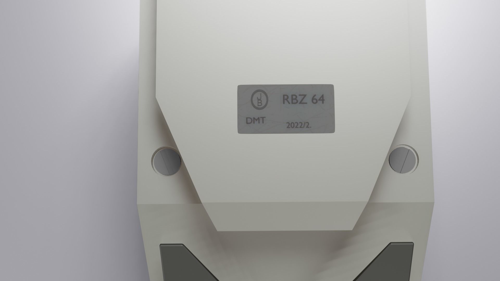 vintage tape recorder microphone from GDR Low-poly 3D model_7