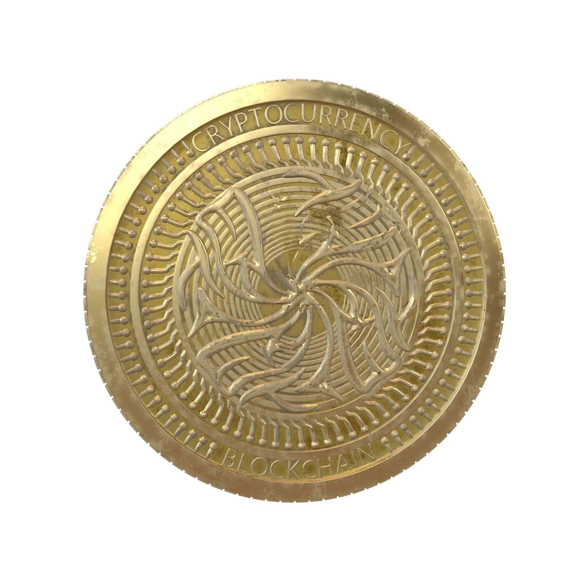 Ekta Coin v5 002 3D model_6
