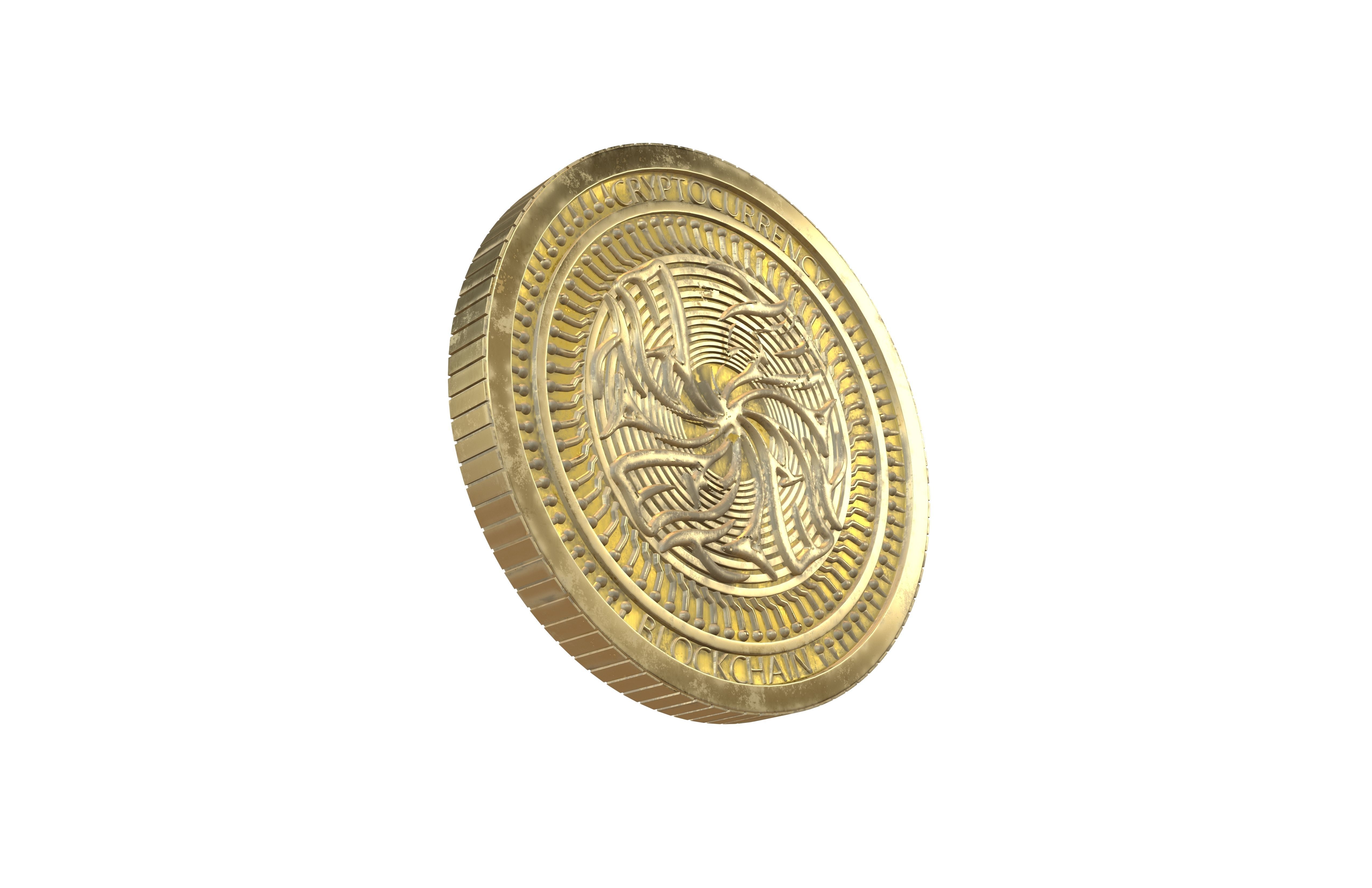 Ekta Coin v5 002 3D model_2