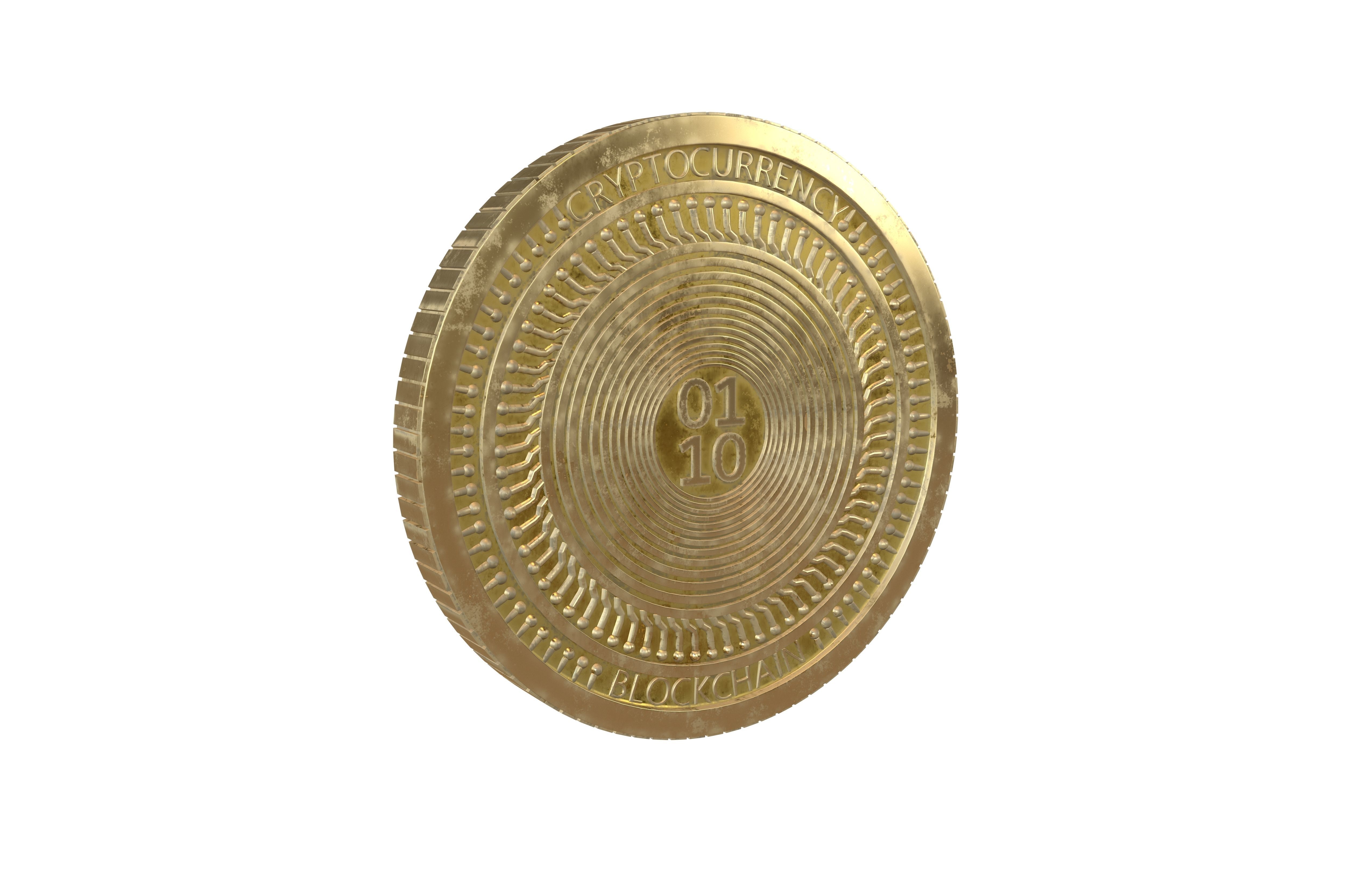 Ekta Coin v5 002 3D model_5