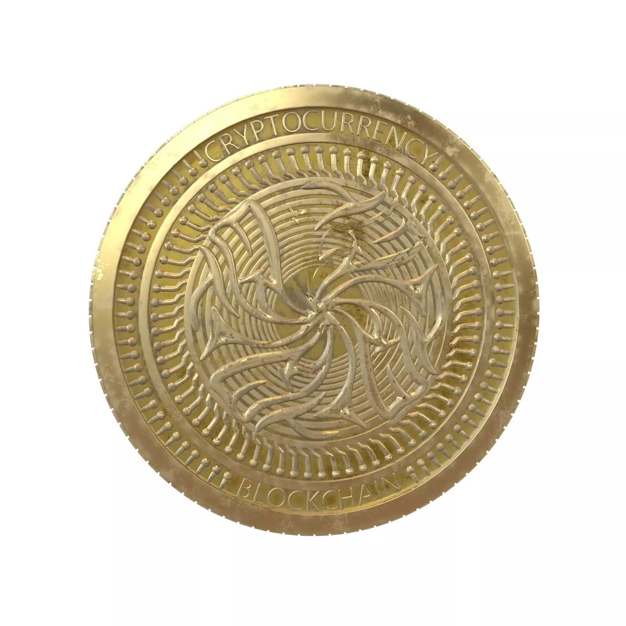 Ekta Coin v5 002 3D model_0