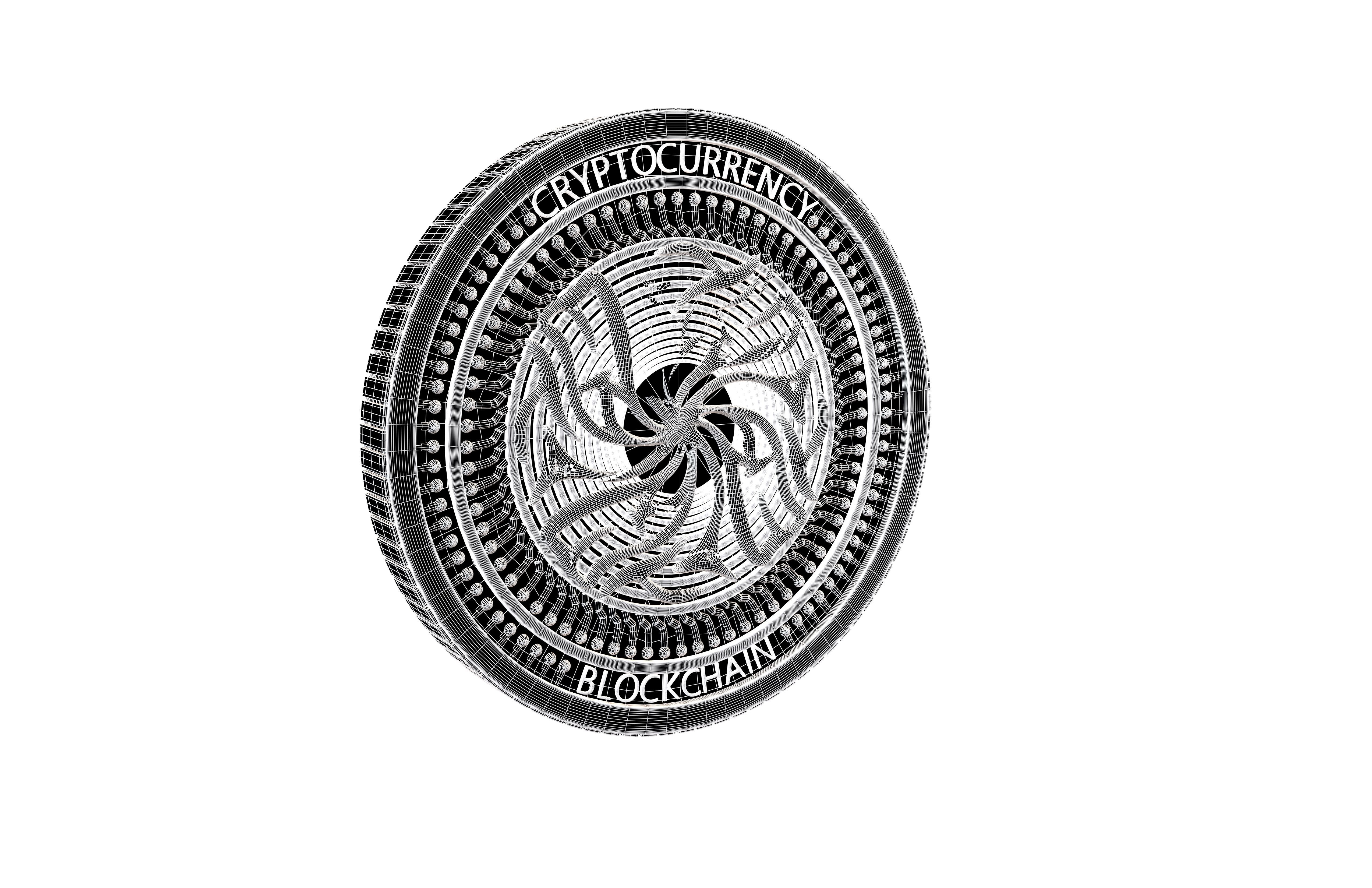 Ekta Coin v5 002 3D model_16