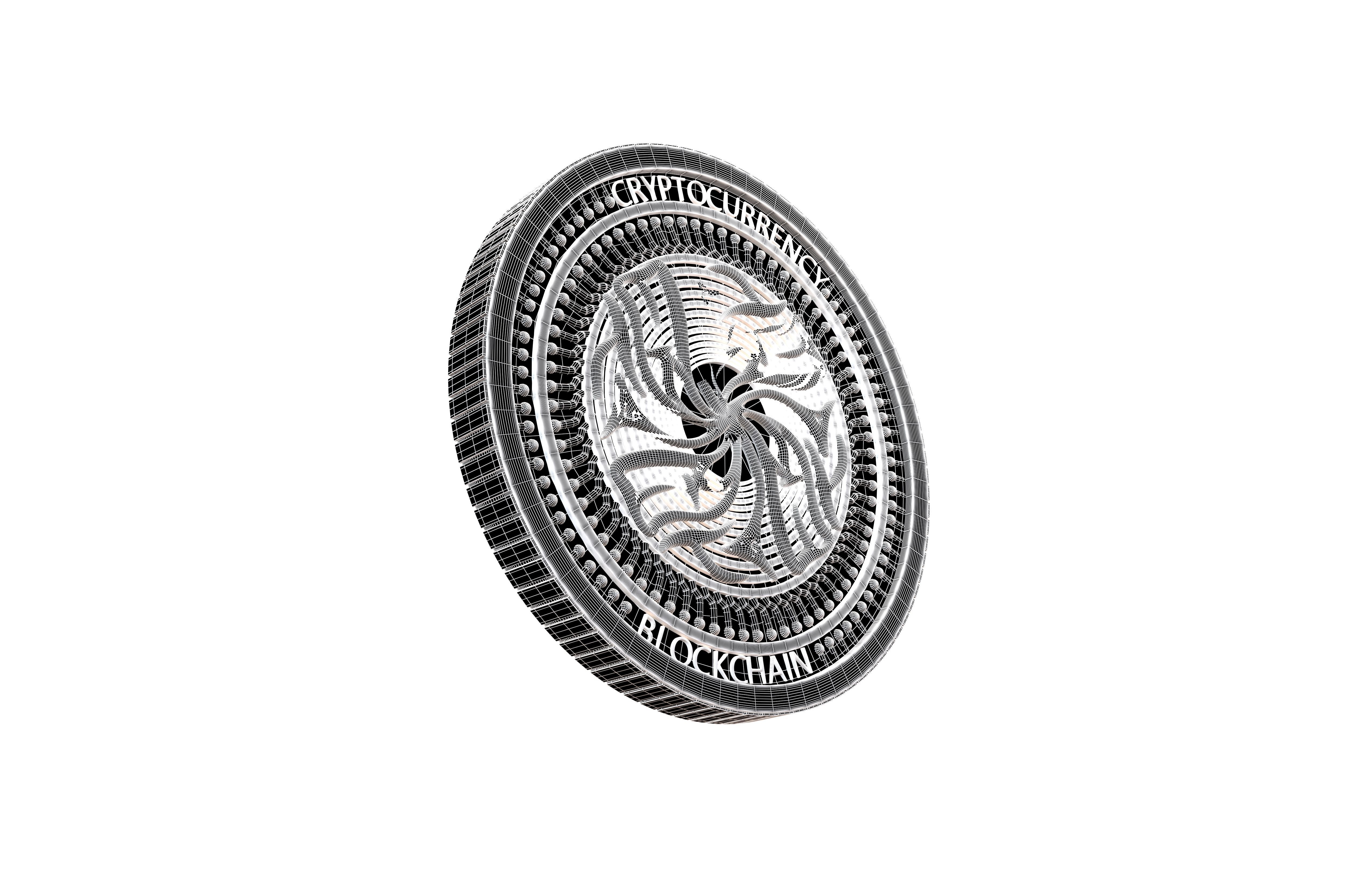 Ekta Coin v5 002 3D model_11