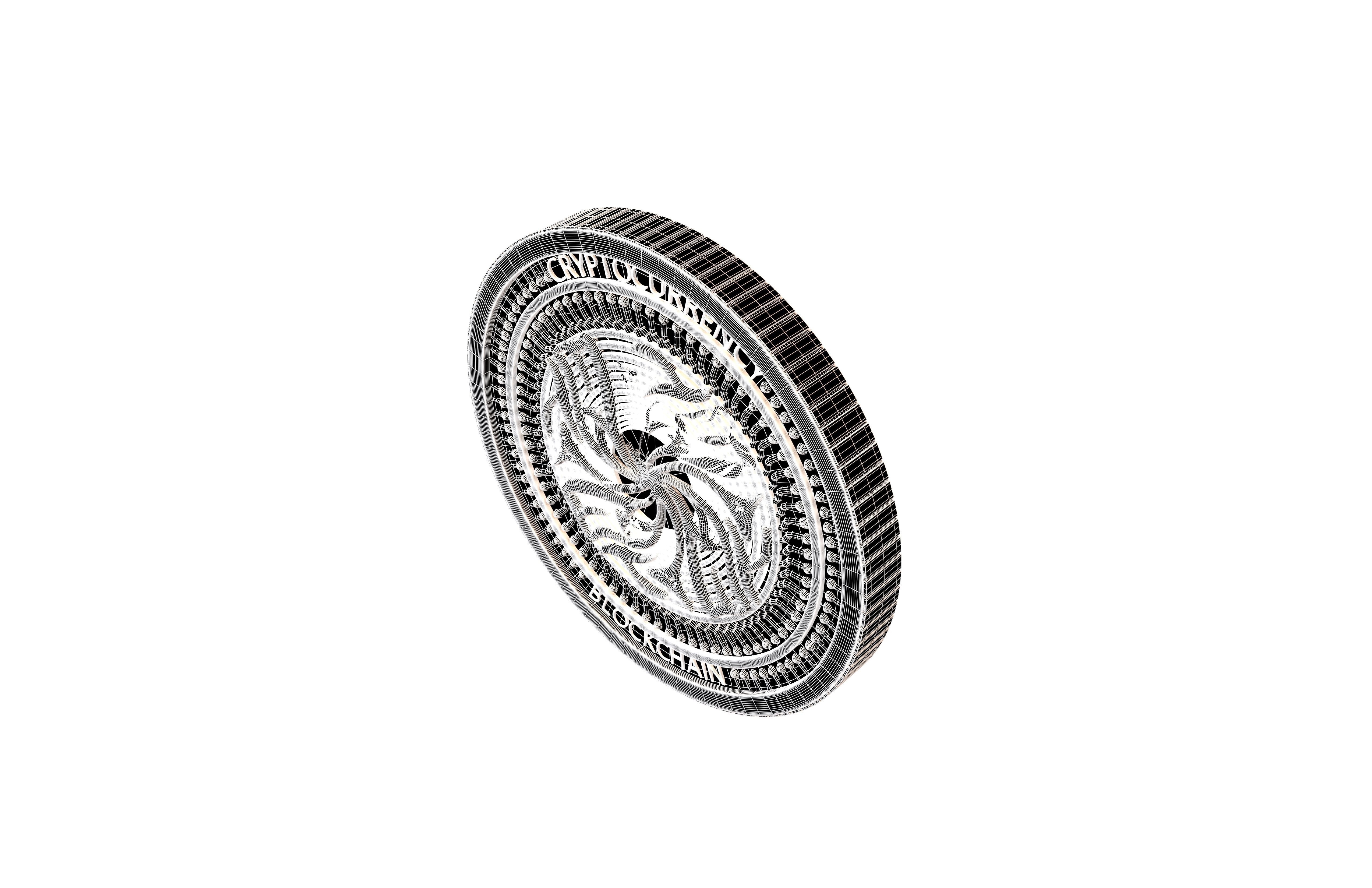 Ekta Coin v5 002 3D model_14