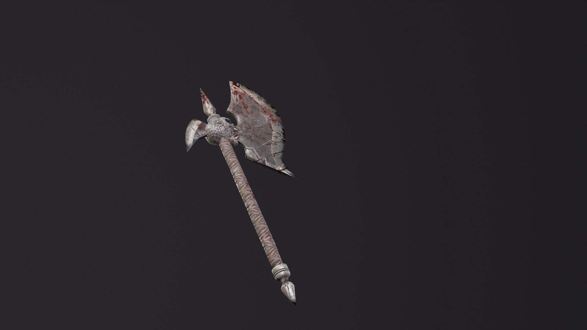 Minotaur demon Low-poly 3D model_20