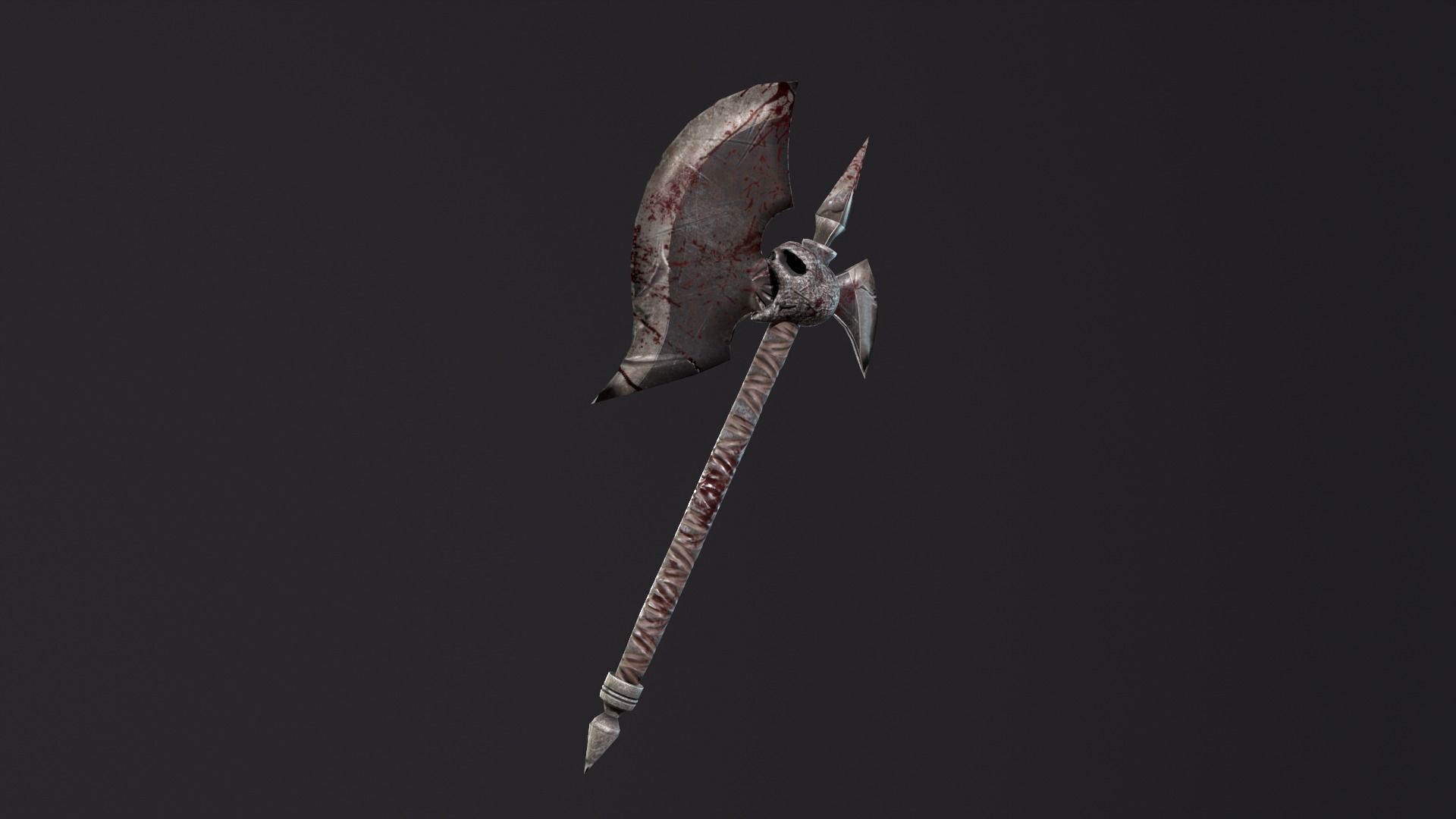 Minotaur demon Low-poly 3D model_6