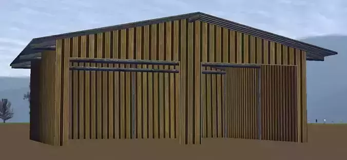 barn is good Free 3D model