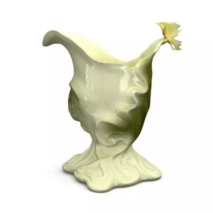 Artistic Ceramic Vase 3D model_0