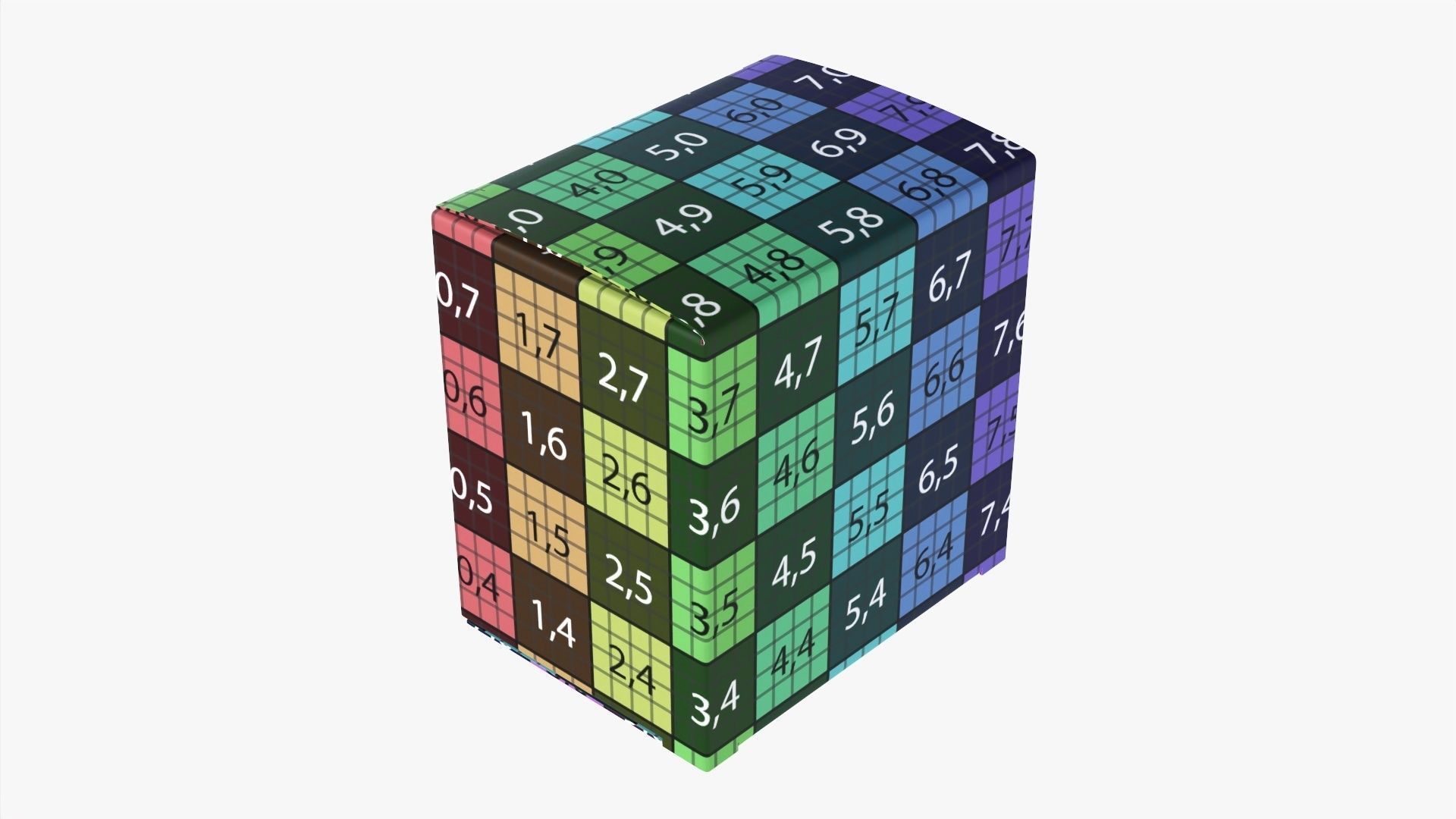 Paper box mockup 08 3D model_9