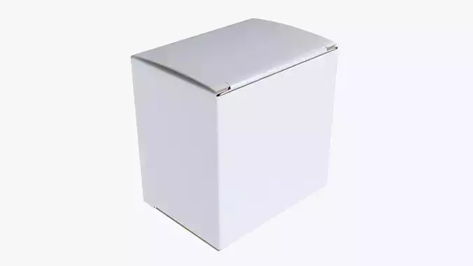 Paper box mockup 08 3D model