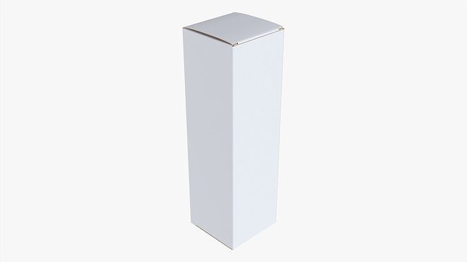 Paper box mockup 09 3D model