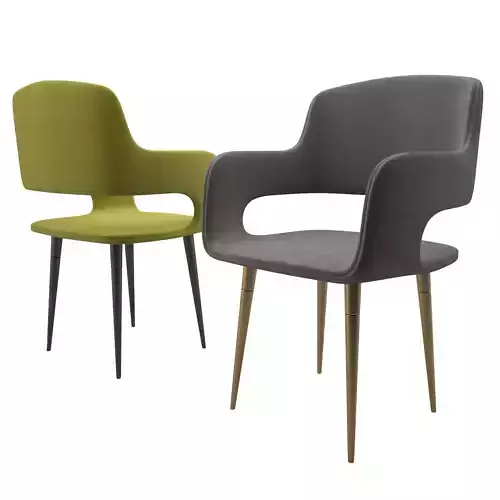 Chair pair of chairs with legs