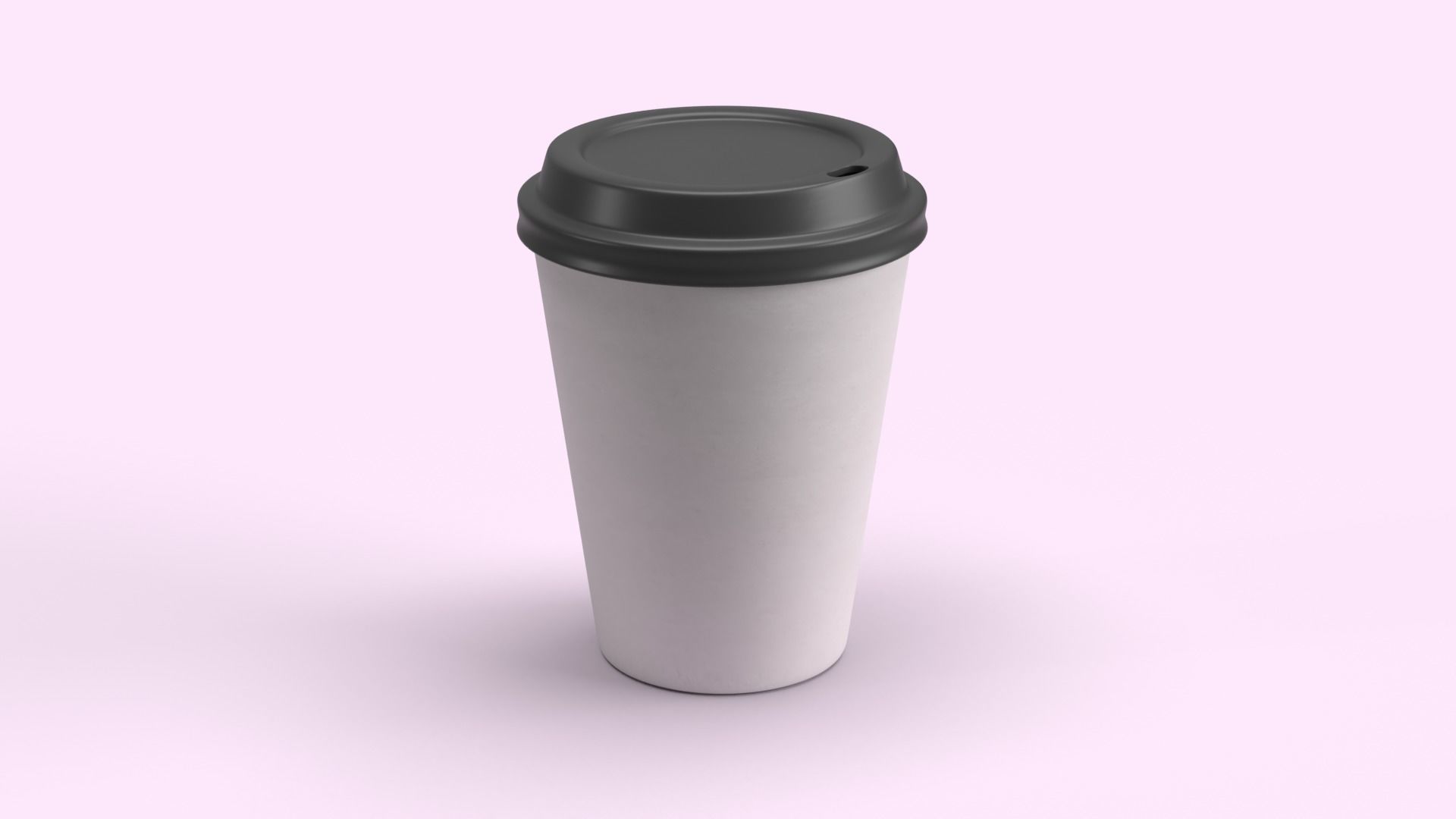 Paper Coffee Cup 3D model_1