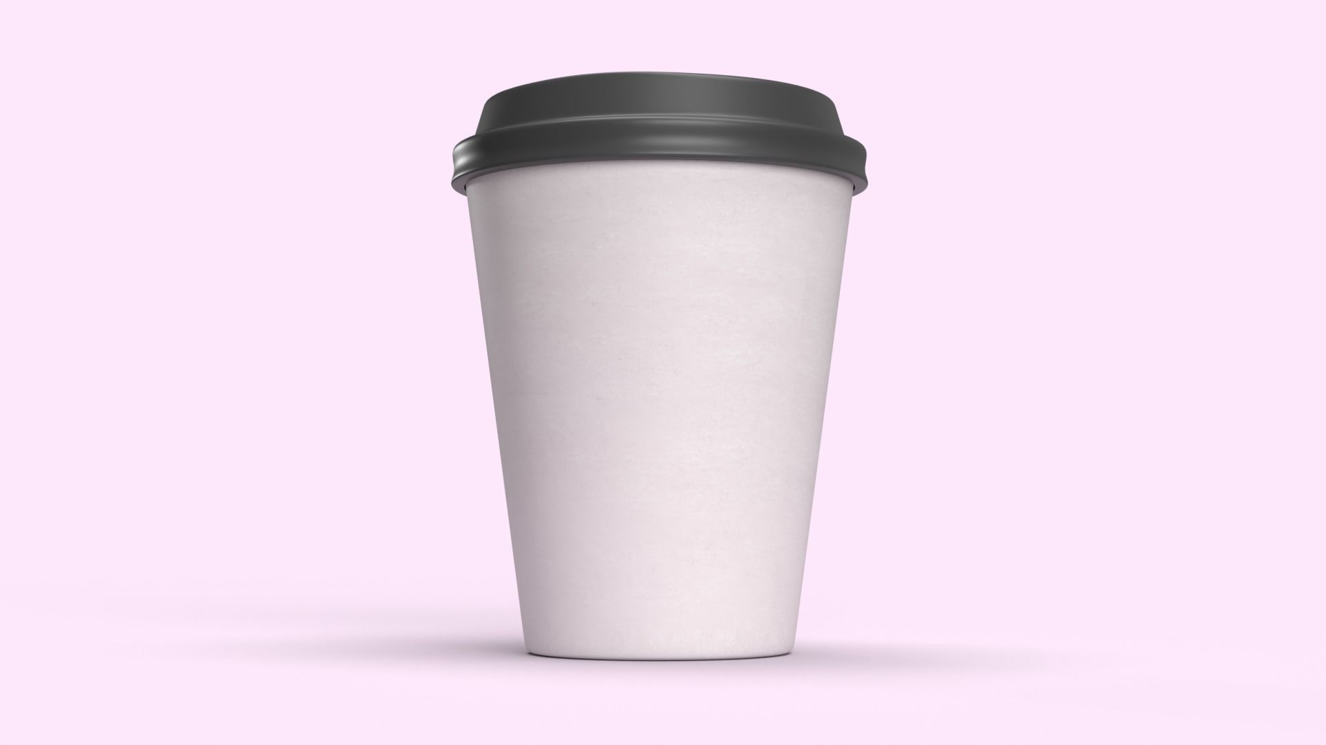 Paper Coffee Cup 3D model_3