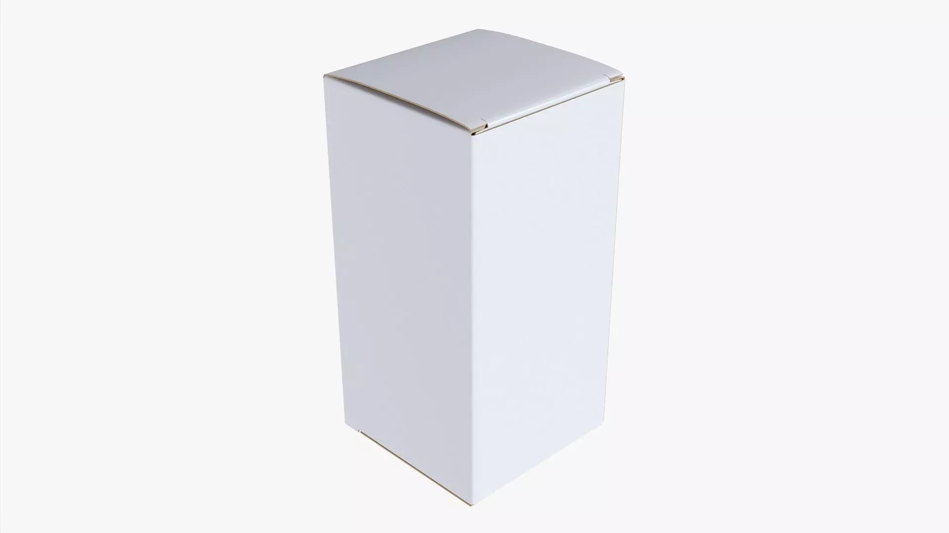 Paper box mockup 10 3D model_0