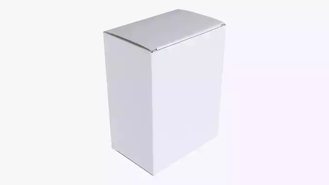 Paper box mockup 11 3D model