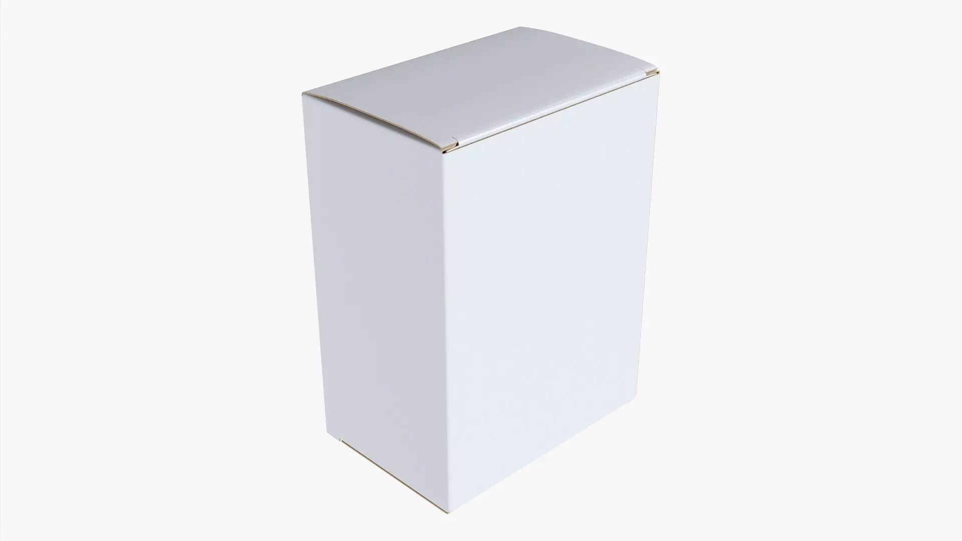 Paper box mockup 11 3D model_0