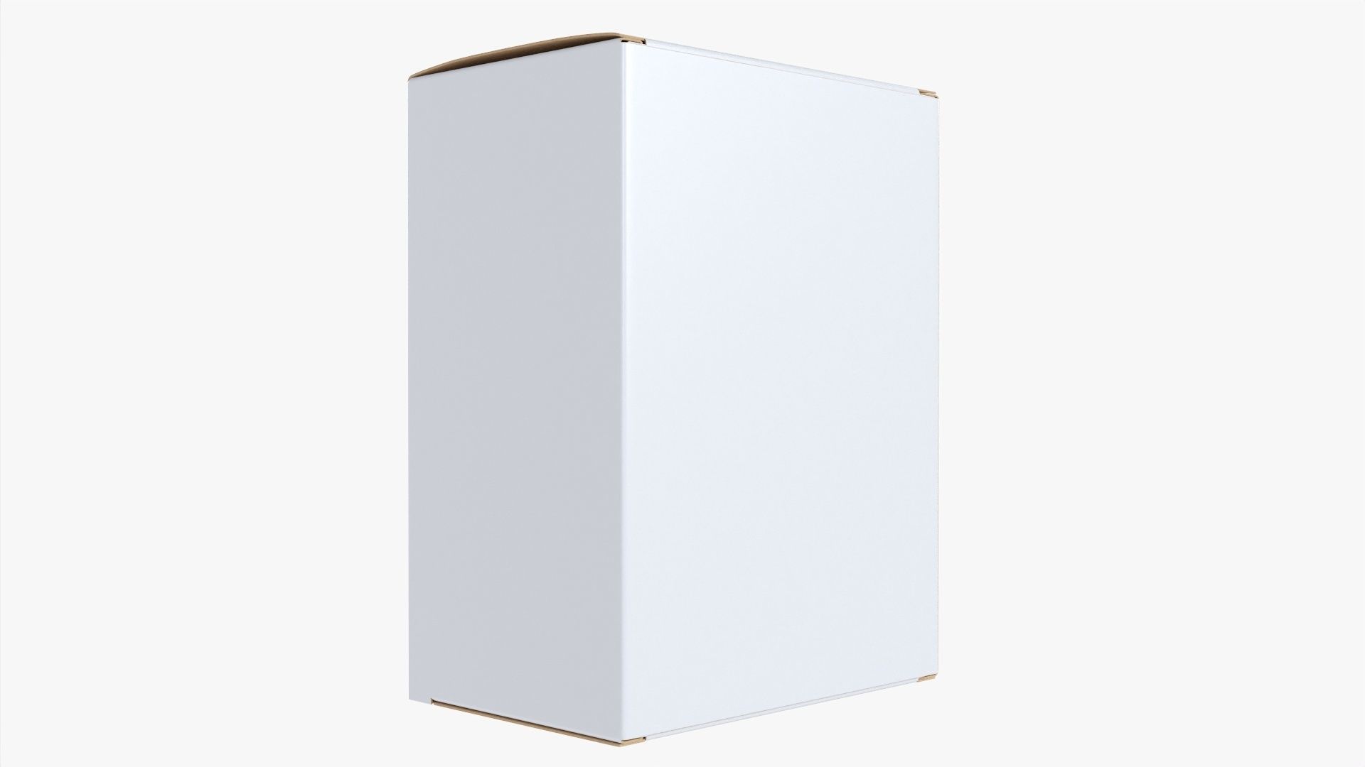 Paper box mockup 11 3D model_1