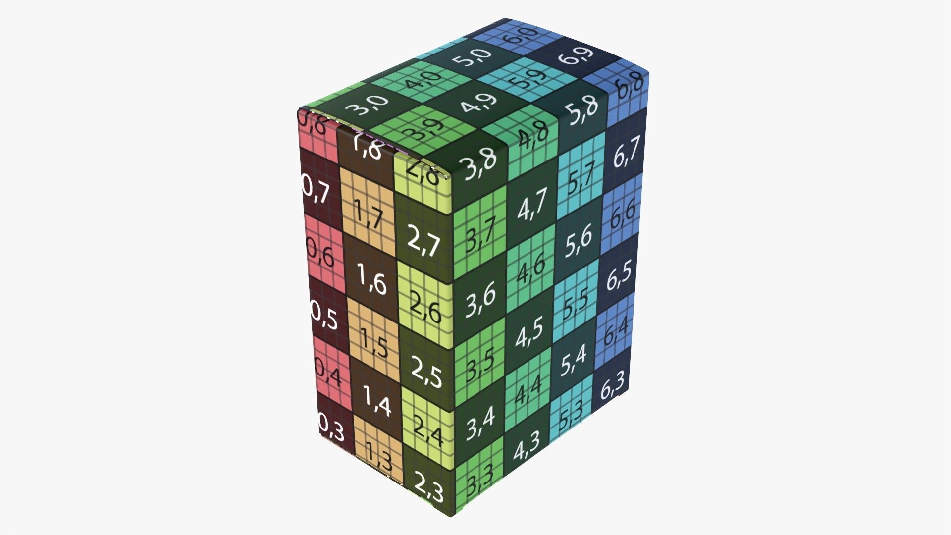 Paper box mockup 11 3D model_9