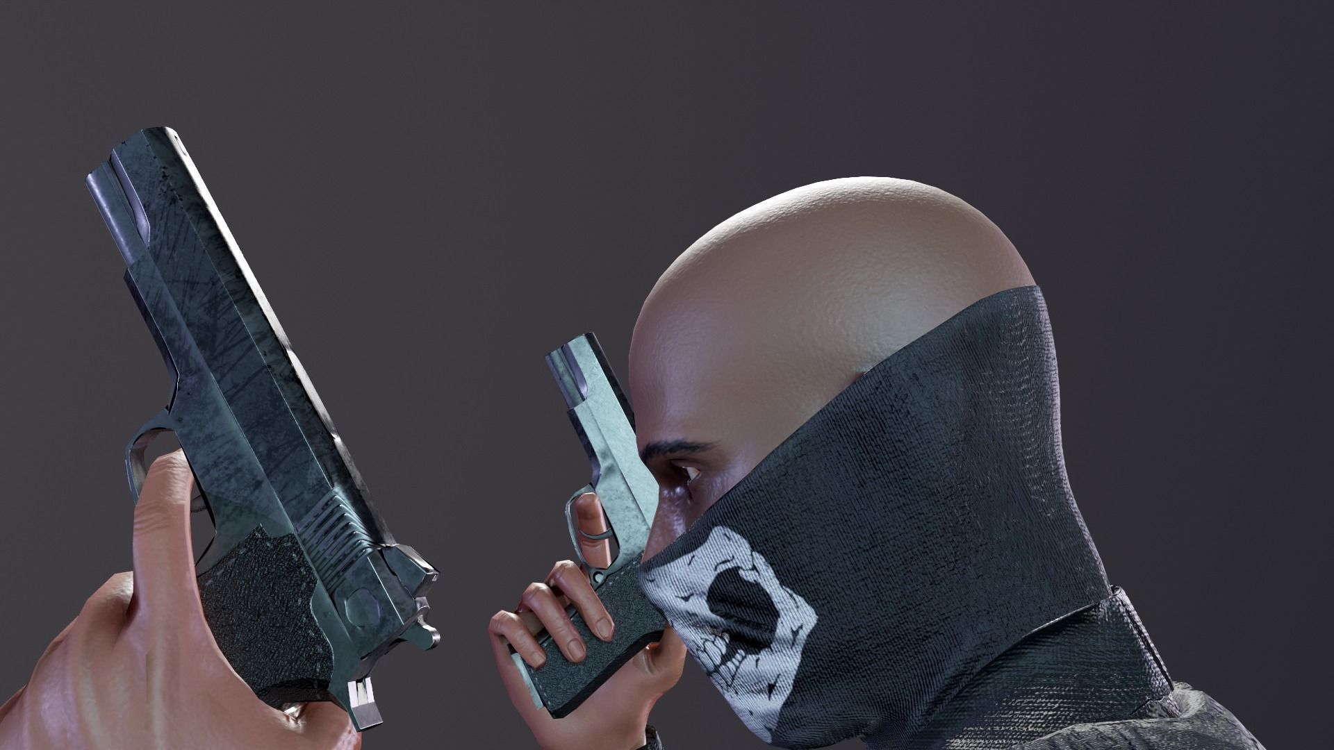 SWAT Seals Low-poly 3D model_16