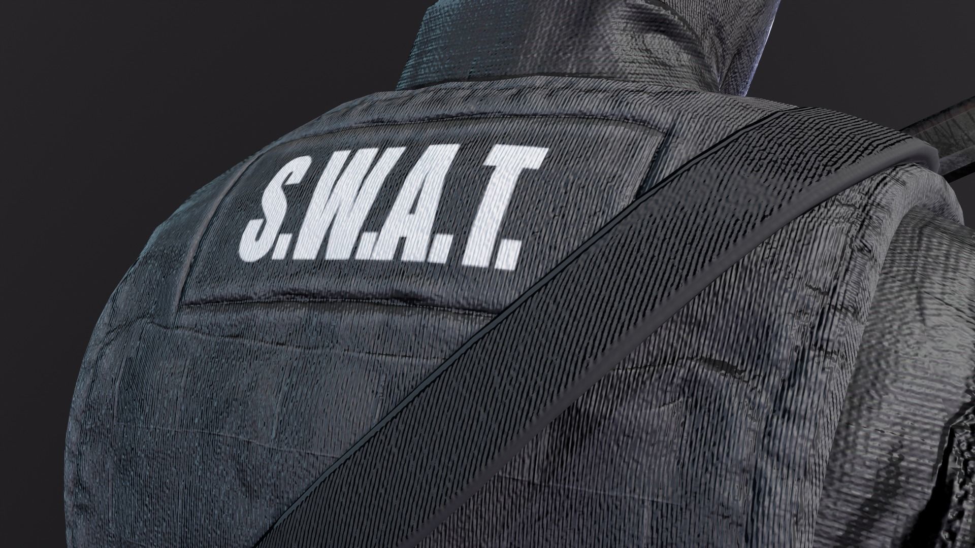 SWAT Seals Low-poly 3D model_8