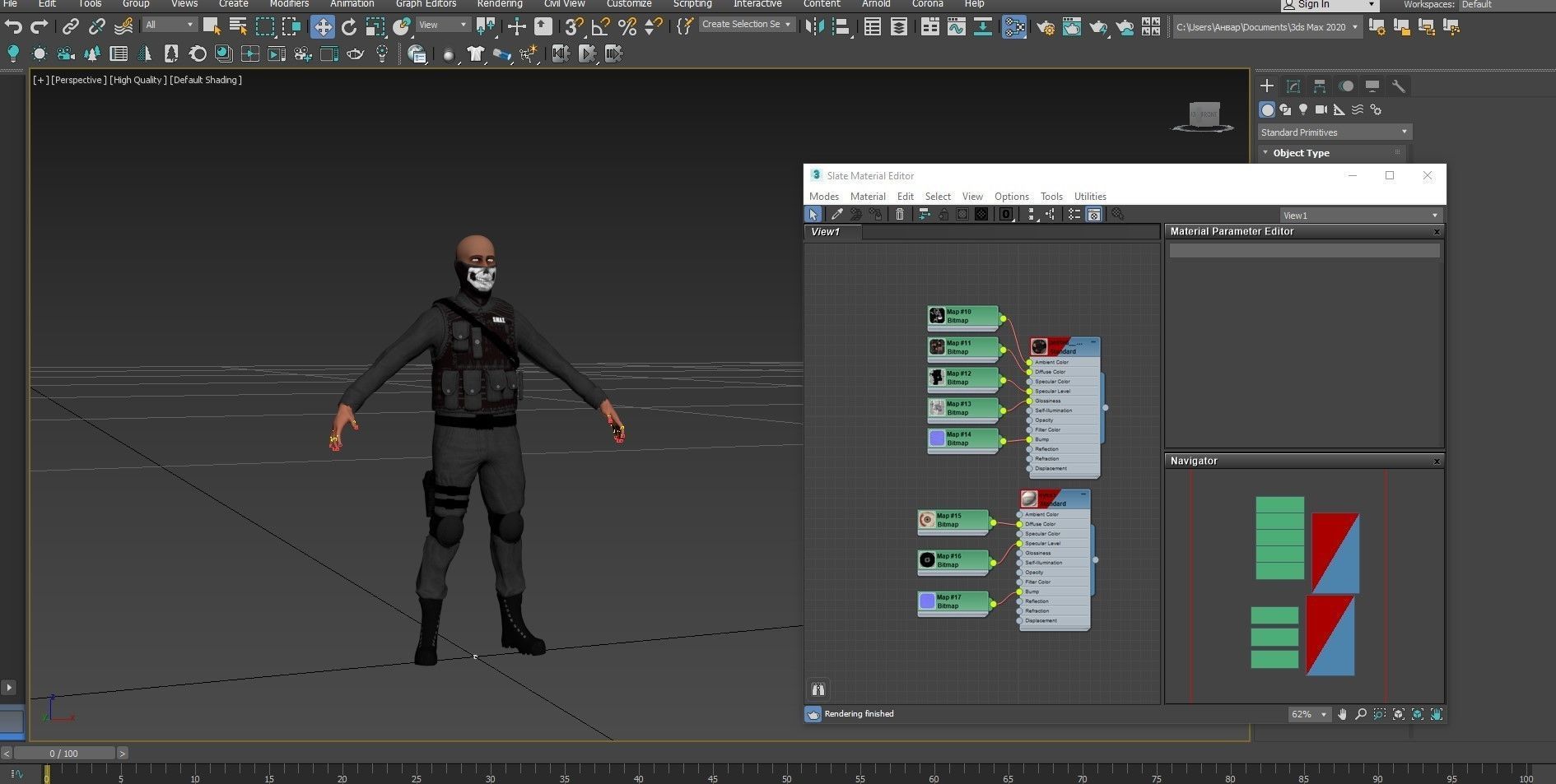 SWAT Seals Low-poly 3D model_21