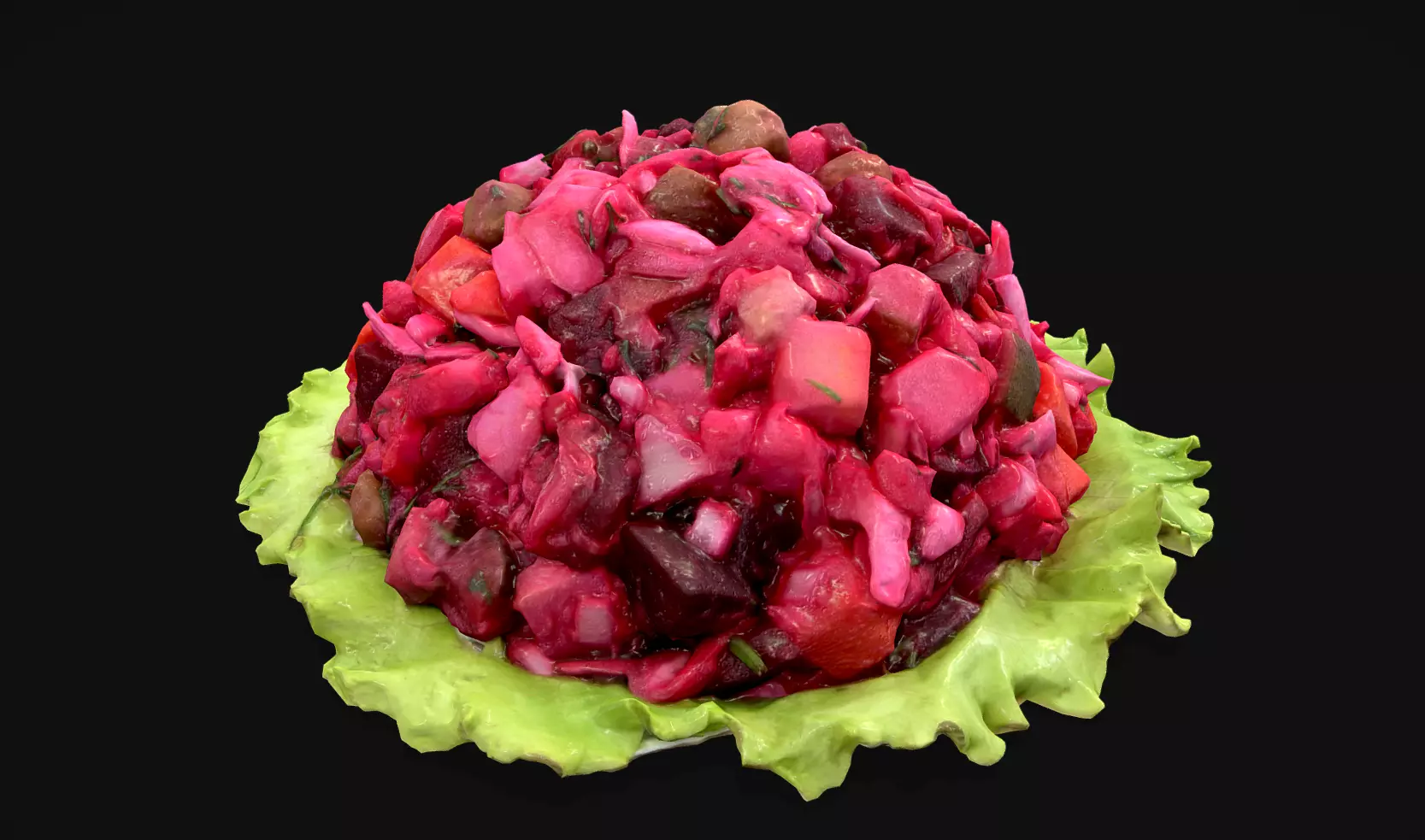 Salad - Photoscaned model 3D model