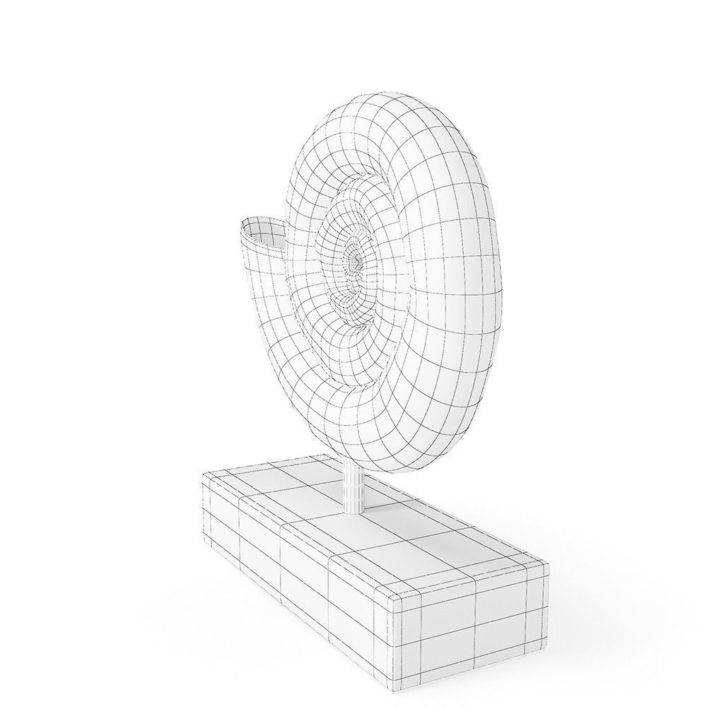 Fossil Shell 3D model_9