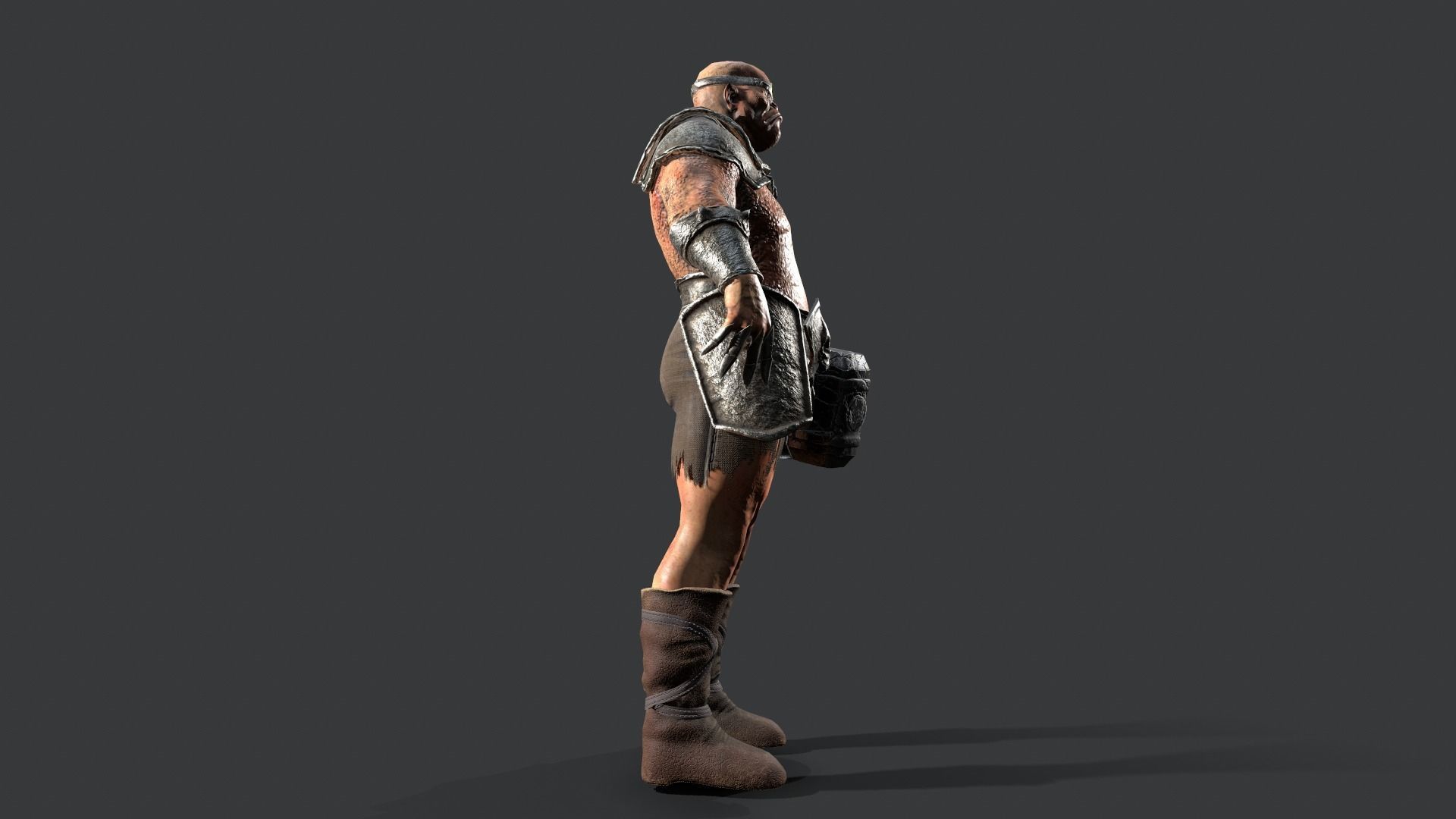 Cyclopse Low-poly 3D model_13