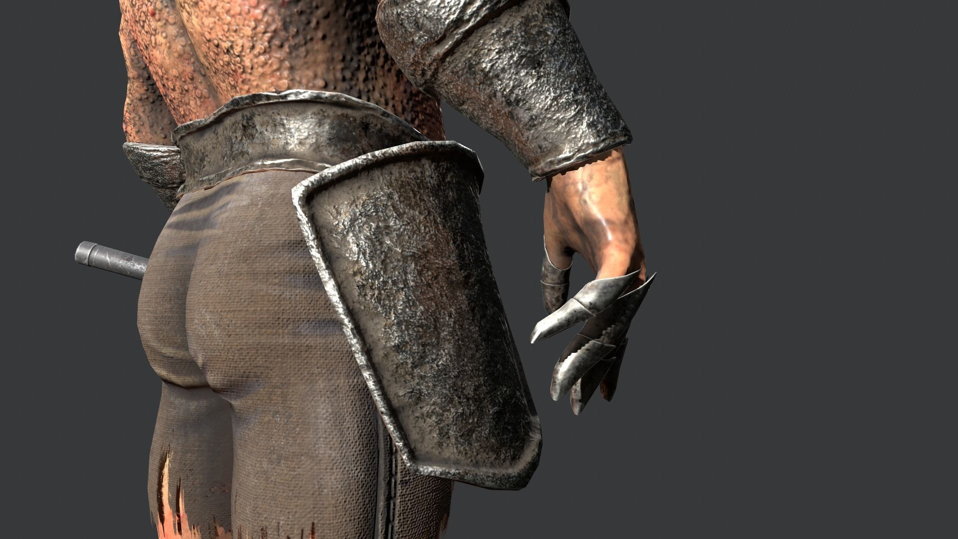 Cyclopse Low-poly 3D model_5