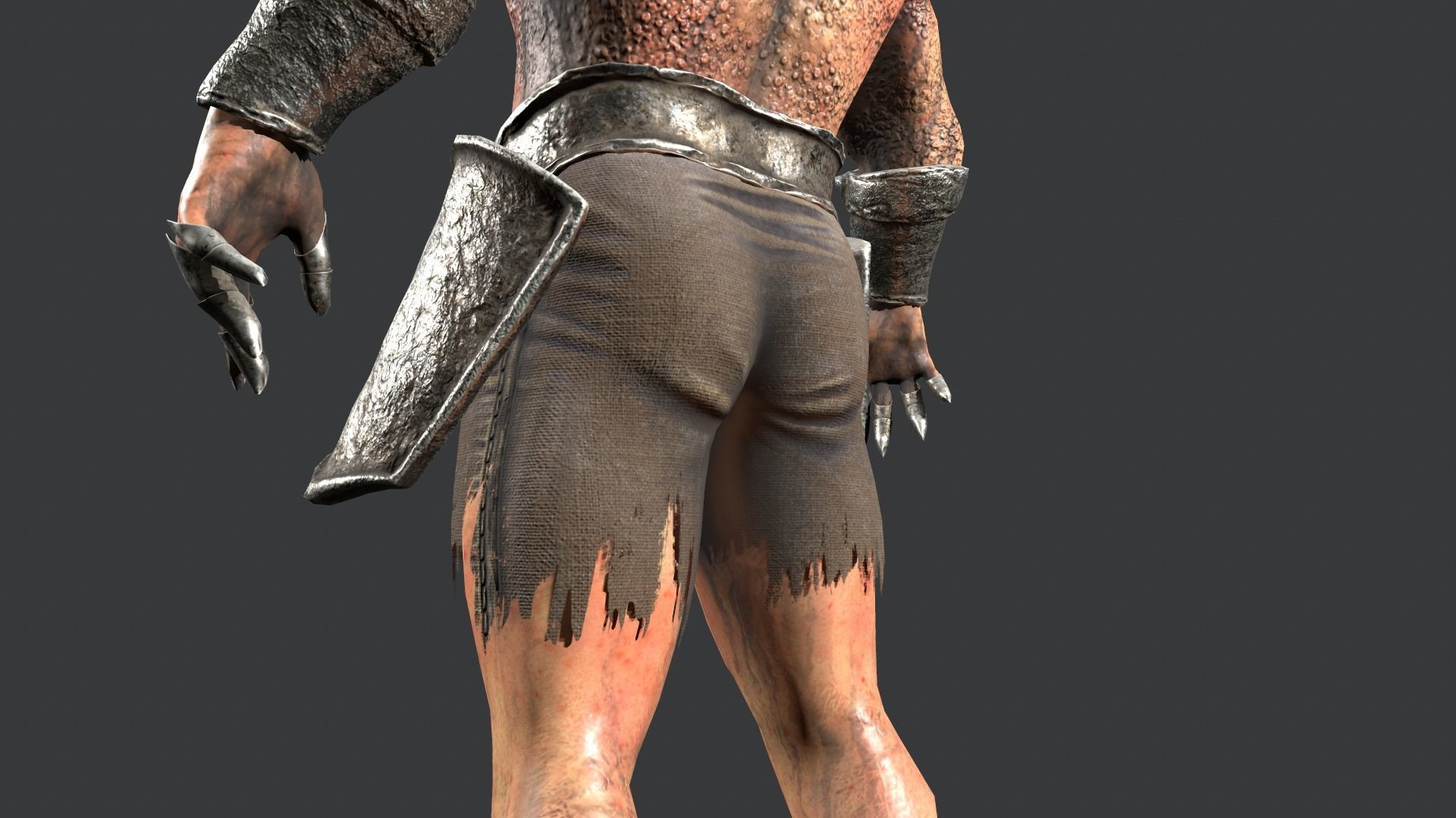 Cyclopse Low-poly 3D model_32