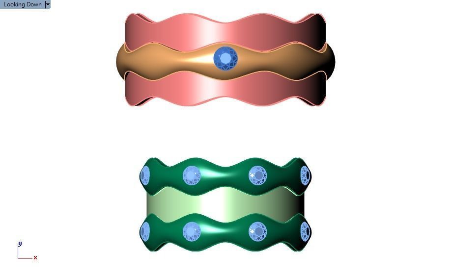 ring set 19 collection1 3D print model_21