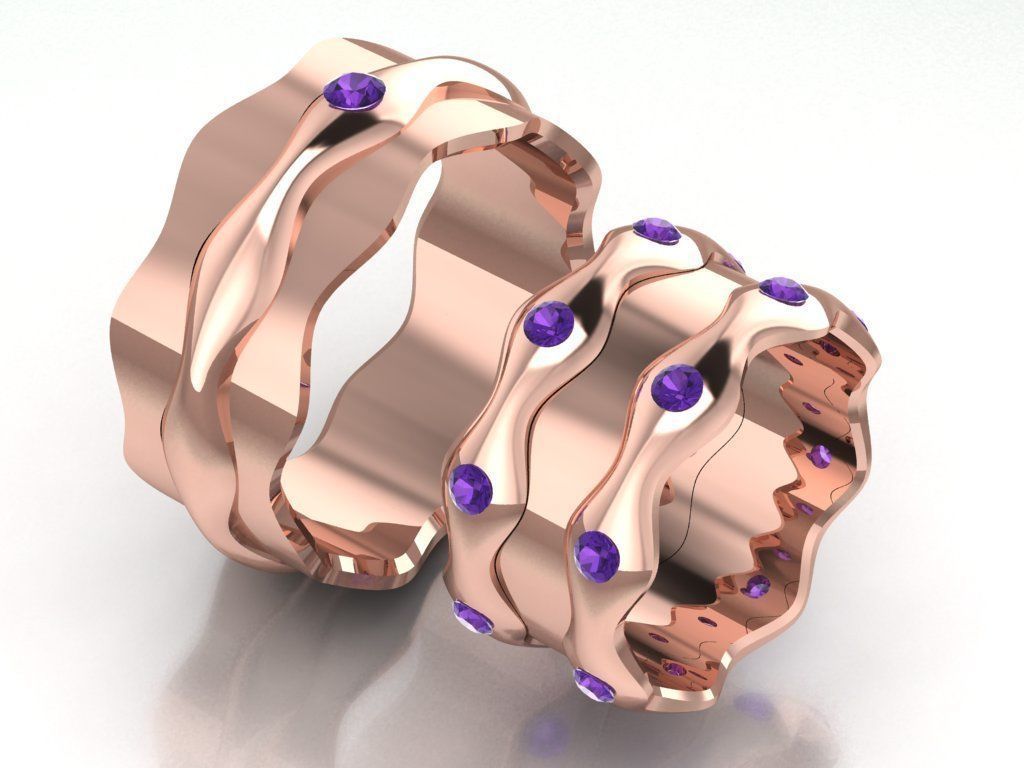 ring set 19 collection1 3D print model_24